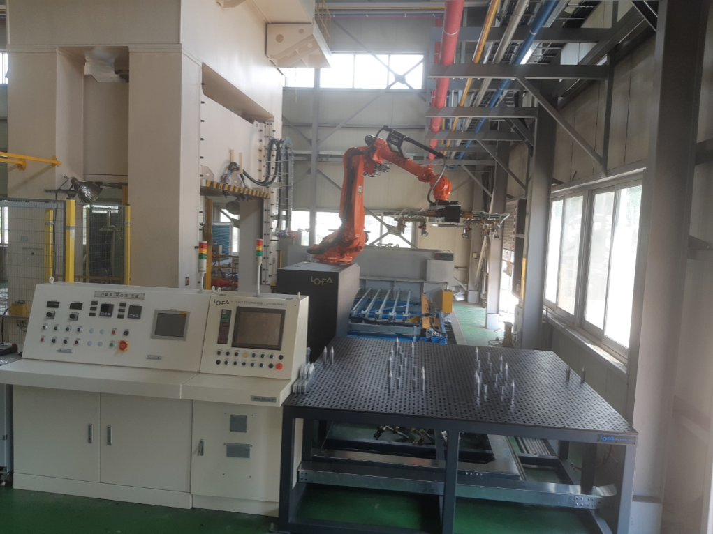 2.T/O용 가열로, 냉각기